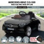 Kahuna Mercedes Benz CLS 350 Kids Electric Ride On Car with Remote Control - Black thumbnail 2