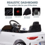 Kahuna Mercedes Benz CLS 350 Kids Electric Ride On Car with Remote Control - White thumbnail 9