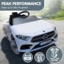 Kahuna Mercedes Benz CLS 350 Kids Electric Ride On Car with Remote Control - White thumbnail 10