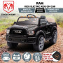 Dodge RAM Electric Ride On Car - Black thumbnail 1