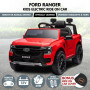 Ford Ranger Electric Kids Ride On Car - Red thumbnail 3