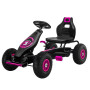 Kahuna G18 Kids Ride On Pedal Go Kart - Rose Pink thumbnail 1