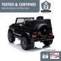 Mercedes Benz AMG G63 Licensed Kids Ride On Electric Car Remote Control - Black thumbnail 8