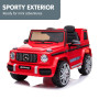 Mercedes Benz AMG G63 Licensed Kids Ride On Electric Car Remote Control - Red thumbnail 2
