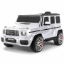 Kahuna Mercedes Benz AMG G63 Kids Electric Ride On Car w/ Remote Control - White thumbnail 1