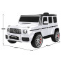 Kahuna Mercedes Benz AMG G63 Kids Electric Ride On Car w/ Remote Control - White thumbnail 2