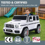 Kahuna Mercedes Benz AMG G63 Kids Electric Ride On Car w/ Remote Control - White thumbnail 11