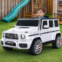 Kahuna Mercedes Benz AMG G63 Kids Electric Ride On Car w/ Remote Control - White thumbnail 14