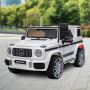 Mercedes Benz AMG G63 Licensed Kids Ride On Electric Car Remote Control - White thumbnail 10