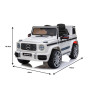 Mercedes Benz AMG G63 Licensed Kids Ride On Electric Car Remote Control - White thumbnail 9