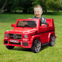 Mercedes Benz AMG G65 Licensed Kids Ride On Electric Car with RC - Red thumbnail 12