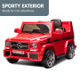 Mercedes Benz AMG G65 Licensed Kids Ride On Electric Car with RC - Red thumbnail 9