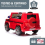 Mercedes Benz AMG G65 Licensed Kids Ride On Electric Car with RC - Red thumbnail 4