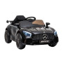 Mercedes Benz Licensed Kids Electric Ride On Car Remote Control Black thumbnail 1