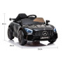 Mercedes Benz Licensed Kids Electric Ride On Car Remote Control Black thumbnail 6
