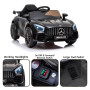 Mercedes Benz Licensed Kids Electric Ride On Car Remote Control Black thumbnail 3