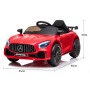 Mercedes Benz Licensed Kids Electric Ride On Car Remote Control Red thumbnail 4