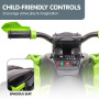 Kahuna GTS99 Kids Electric Ride On Quad Bike Toy ATV 50W - Green thumbnail 7