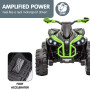 Kahuna GTS99 Kids Electric Ride On Quad Bike Toy ATV 50W - Green thumbnail 10