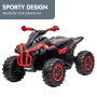 Kahuna GTS99 Kids Electric Ride On Quad Bike Toy ATV 50W - Red thumbnail 6