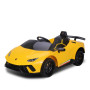 Lamborghini Performante Kids Electric Ride On Car Remote Control - Yellow thumbnail 1
