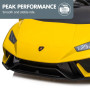 Lamborghini Performante Kids Electric Ride On Car Remote Control - Yellow thumbnail 9