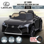 Authorised Lexus LC 500 Kids Electric Ride On Car - Black thumbnail 1