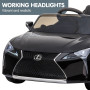 Authorised Lexus LC 500 Kids Electric Ride On Car - Black thumbnail 6