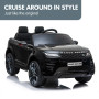 Land Rover Licensed Kids Electric Ride On Car Remote Control - Black thumbnail 4