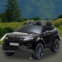Land Rover Licensed Kids Electric Ride On Car Remote Control - Black thumbnail 1