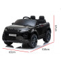 Land Rover Licensed Kids Electric Ride On Car Remote Control - Black thumbnail 3