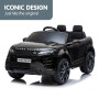 Land Rover Licensed Kids Electric Ride On Car Remote Control - Black thumbnail 12