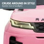 Kahuna Land Rover Licensed Kids Electric Ride On Car Remote Control - Pink thumbnail 3