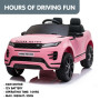 Land Rover Licensed Kids Electric Ride On Car Remote Control - Pink thumbnail 11