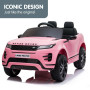 Land Rover Licensed Kids Electric Ride On Car Remote Control - Pink thumbnail 5