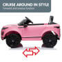 Kahuna Land Rover Licensed Kids Electric Ride On Car Remote Control - Pink thumbnail 9