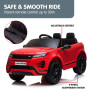 Land Rover Licensed Kids Electric Ride On Car Remote Control - Red thumbnail 8