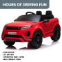 Land Rover Licensed Kids Electric Ride On Car Remote Control - Red thumbnail 9