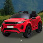 Land Rover Licensed Kids Electric Ride On Car Remote Control - Red thumbnail 1