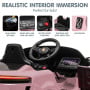 Kahuna Pink Porsche Macan Turbo EV Kids Ride On Car 12V Electric Car thumbnail 6