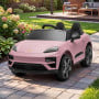 Kahuna Pink Porsche Macan Turbo EV Kids Ride On Car 12V Electric Car thumbnail 11