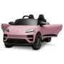 Kahuna Pink Porsche Macan Turbo EV Kids Ride On Car 12V Electric Car thumbnail 12