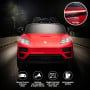 Kahuna Red Porsche Macan Turbo EV Kids Ride On Car 12V Electric Car thumbnail 4