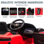 Kahuna Red Porsche Macan Turbo EV Kids Ride On Car 12V Electric Car thumbnail 6