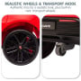 Kahuna Red Porsche Macan Turbo EV Kids Ride On Car 12V Electric Car thumbnail 8
