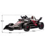 Kahuna Porsche Formula E Kids Electric Ride On Car Remote Control 60W Dual Motors MP3 Player Suspension & Seat Belt thumbnail 2