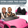Kahuna Porsche Taycan Turbo S Kids Electric Ride On Car w/Remote Control 90W Four Wheel Suspension 2 Seater w/Seat Belt thumbnail 9