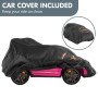Kahuna Porsche Taycan Turbo S Kids Electric Ride On Car w/Remote Control 90W Four Wheel Suspension 2 Seater w/Seat Belt thumbnail 6