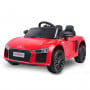 R8 Spyder Audi Licensed Kids Electric Ride On Car Remote Control Red thumbnail 1
