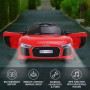 R8 Spyder Audi Licensed Kids Electric Ride On Car Remote Control Red thumbnail 6